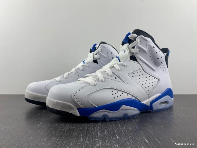 MaikeSneakers Jordan Air Blue 384664-107 6 (2014) Retro Sport 0715